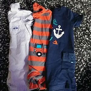 3 rompers